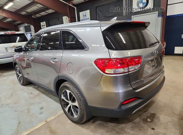 5XYPHDA51HG231388 2017 KIA SORENTO Gray Rear right
