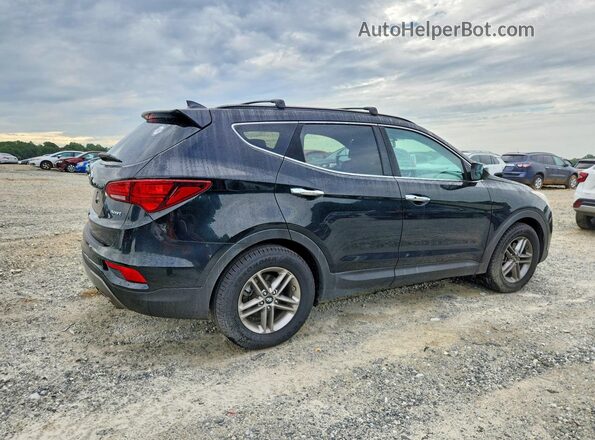5XYZU3LB7HG393219 2017 HYUNDAI SANTA Black Передня права чверть