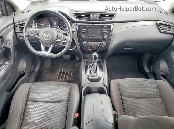 JN1BJ1CR7JW293886 2018 NISSAN ROGUE Blue Вид щитка приладів