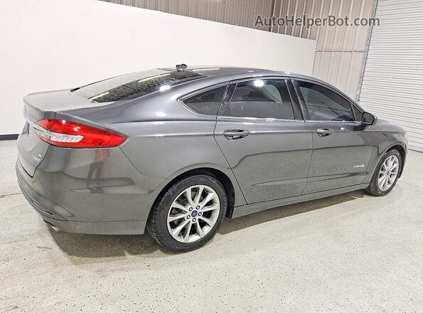 3FA6P0LU7HR358606 2017 FORD FUSION Gray Առջևի աջ