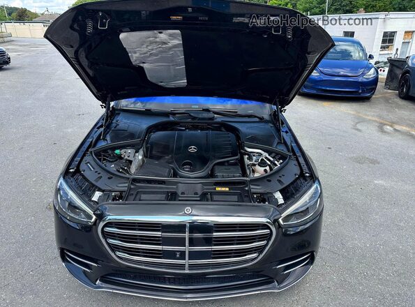 W1K6G6KB9RA302570 2024 MERCEDES-BENZ S Черный Вид задних сидений