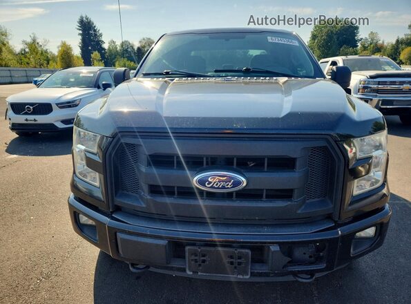 1FTEW1EP8GKD95611 2016 FORD F150 Черный Вид сзади