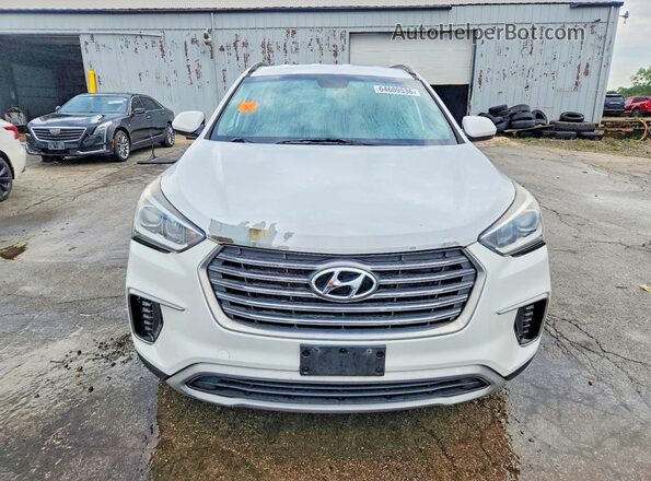 KM8SMDHF4HU171945 2017 HYUNDAI SANTA Белый Вид сзади