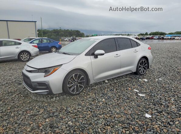 JTDS4RCE1LJ028963 2020 TOYOTA COROLLA Серебряный Задняя левая четверть