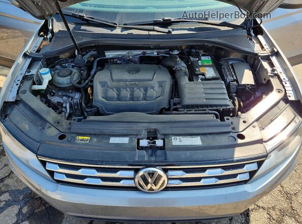 3VV1B7AX2LM128438 2020 VOLKSWAGEN TIGUAN Gray VIN sticker view