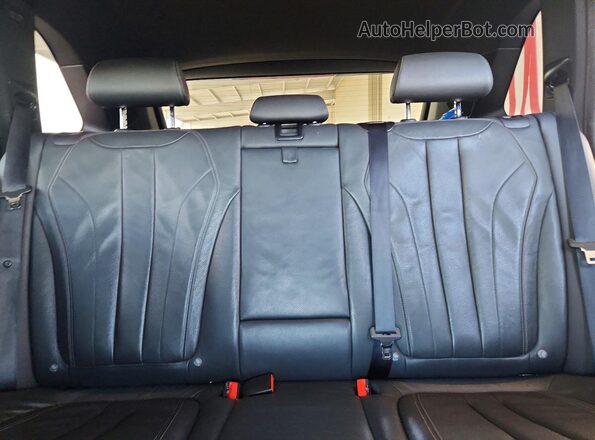 5UXKT0C39H0V96628 2017 BMW X5 Черный Вид задней части салона