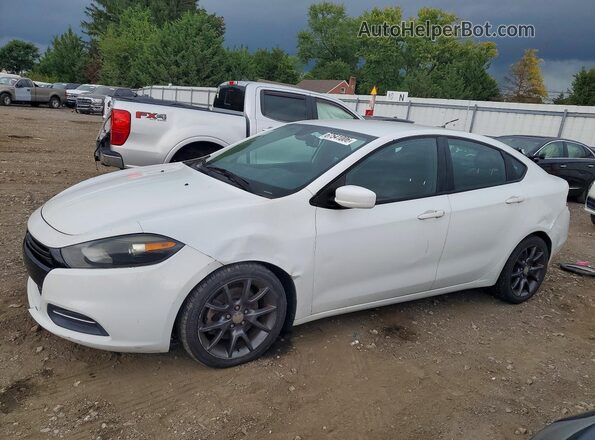 1C3CDFAA5GD577514 2016 DODGE DART White Trasero izquierdo
