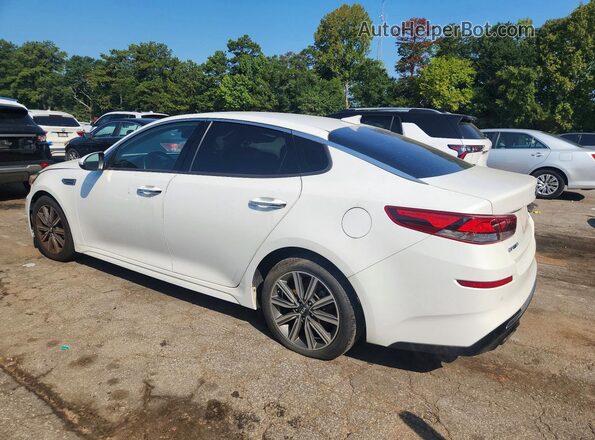 5XXGU4L13KG299984 2019 KIA OPTIMA White Задня права чверть