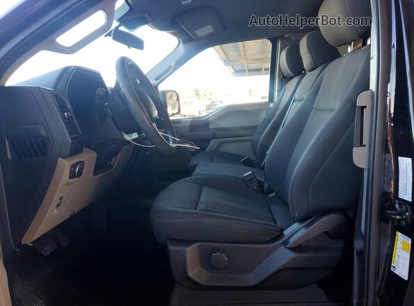 1FTFX1E40KKE50729 2019 FORD F150 Черный Вид панели приборов