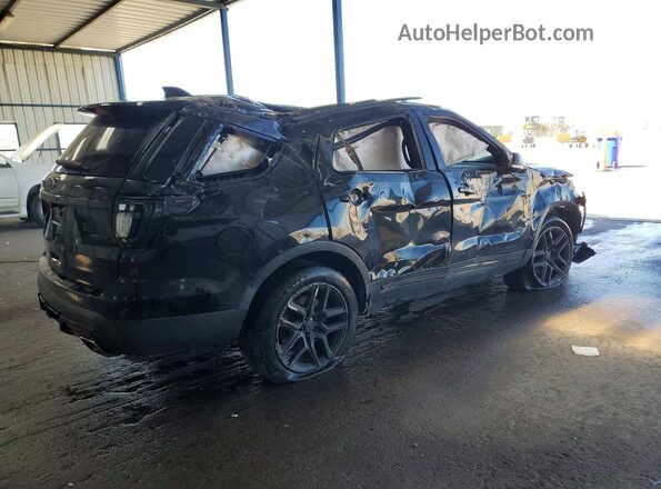 1FM5K8GTXGGB48927 2016 FORD EXPLORER Black Przód prawy