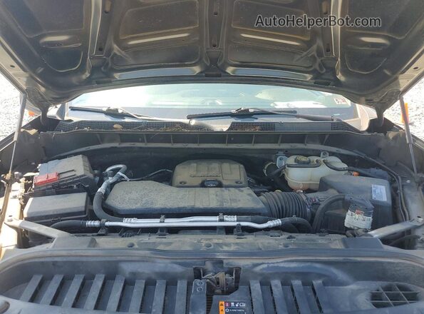 1GCRYBEK0MZ224134 2021 CHEVROLET SILVERADO Black Vista del compartimento del motor