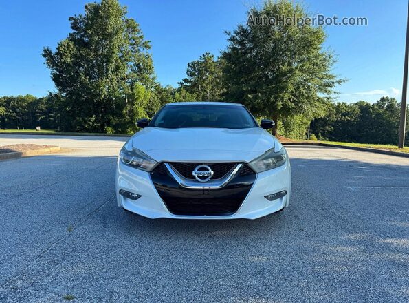 1N4AA6AP8HC365784 2017 NISSAN MAXIMA Белый Вид подкапотного пространства
