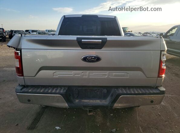 1FTFW1E17JFD71204 2018 FORD F150 Silver წინა სალონის ხედი