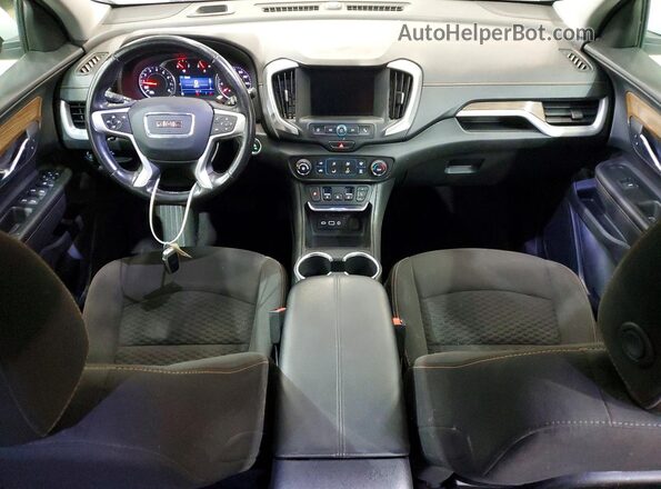 3GKALMEV3LL195191 2020 GMC TERRAIN White Սարքավորումների վահանակի տեսք