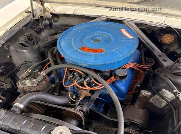 0000006T07C211909 1966 FORD MUSTANG White წინა პანელის ხედი