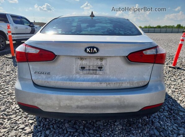 KNAFK4A65G5512426 2016 KIA FORTE Silver Вид салону спереду