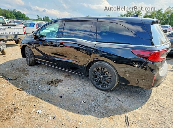5FNRL6H75SB059715 2025 HONDA ODYSSEY Black Tył prawy