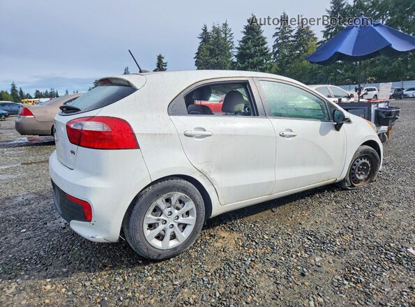 KNADM5A39G6648503 2016 KIA RIO White Przód prawy
