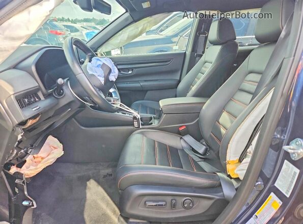 7FARS6H84RE010502 2024 HONDA CR-V Синий Вид панели приборов