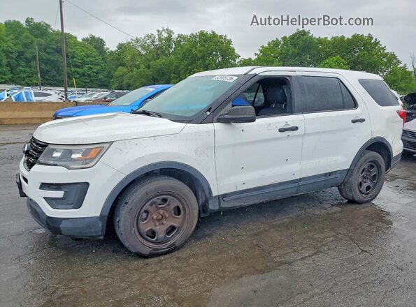 1FM5K8AR4KGB22927 2019 FORD EXPLORER White Rear left