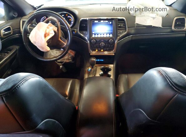 1C4RJFBG6HC795745 2017 JEEP GRAND Черный Вид щитка приборов