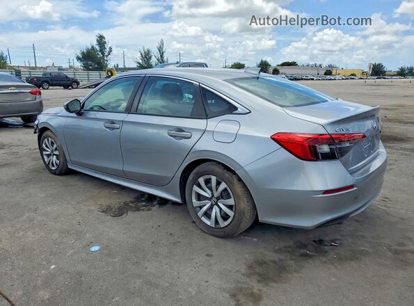 2HGFE2F23PH560831 2023 HONDA CIVIC Silver Rear right