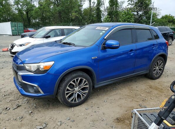 JA4AP3AU2GZ023590 2016 MITSUBISHI OUTLANDER Blue Rear left