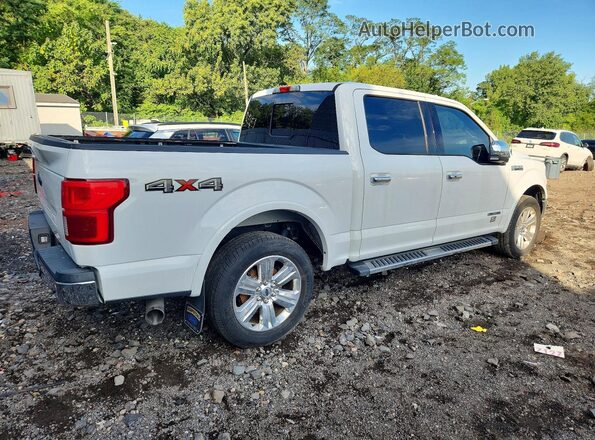 1FTFW1E16JFD78287 2018 FORD F150 White წინა მარჯვენა
