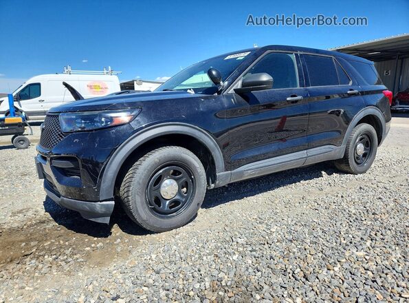 1FM5K8AW2LGC62949 2020 FORD EXPLORER Черный Задняя левая четверть