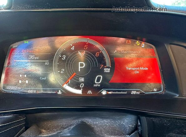 1G1YA3D42R5109180 2024 CHEVROLET CORVETTE Silver Вид задніх сидінь