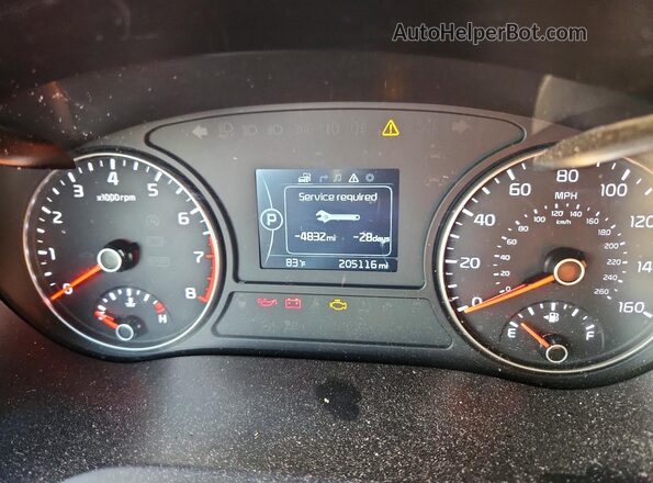 5XXGU4L32HG168815 2017 KIA OPTIMA Silver Հետևի նստատեղերի տեսք