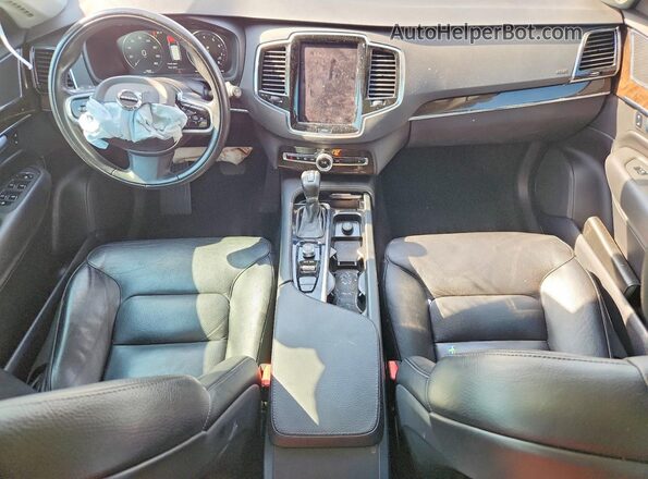 YV4102XK0J1196876 2018 VOLVO XC90 Silver Սարքավորումների վահանակի տեսք
