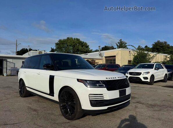 SALGS5RE9KA543633 2019 LAND ROVER RANGE White Հետևի ձախ