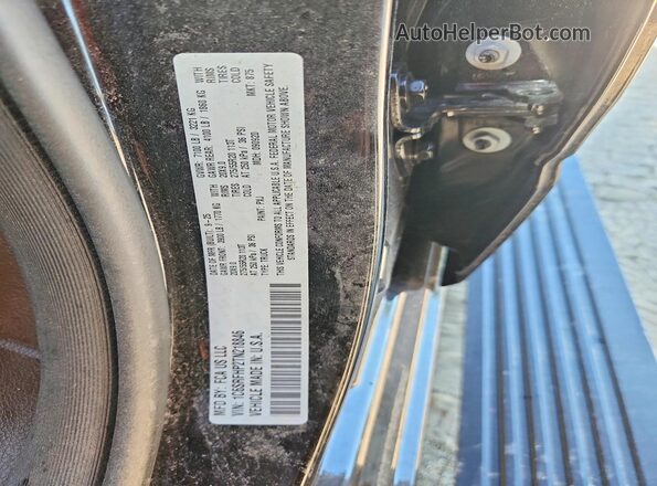 1C6SRFHP2TN218846 2026 RAM 1500 Black Vista de la etiqueta del VIN
