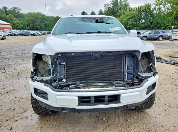 1FTEW1EP0JFD22121 2018 FORD F150 White Rear view