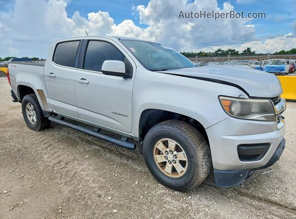 1GCGTBEN8H1211099 2017 CHEVROLET COLORADO Серебряный Вид спереди