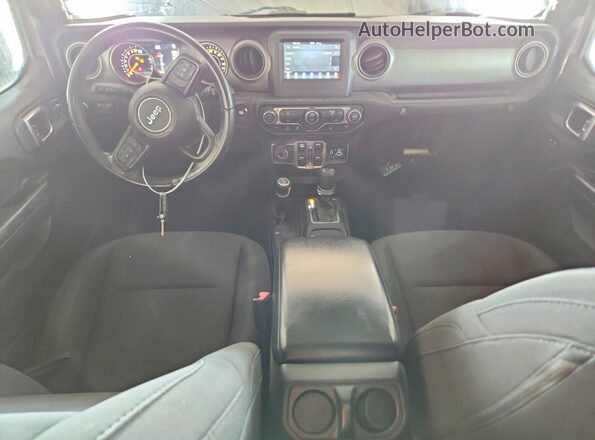 1C4HJXDG7JW108629 2018 JEEP WRANGLER Silver Widok zestawu wskaźników