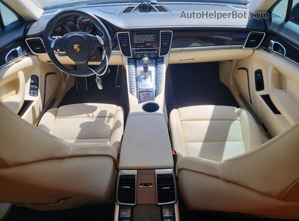 WP0AC2A70GL070111 2016 PORSCHE PANAMERA Черный Вид щитка приборов