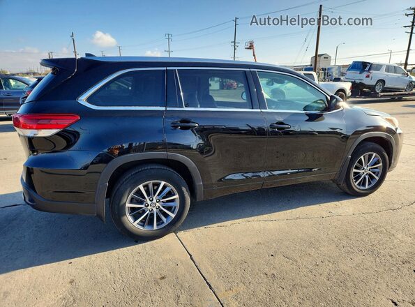 5TDJZRFH4JS843967 2018 TOYOTA HIGHLANDER Black Առջևի աջ