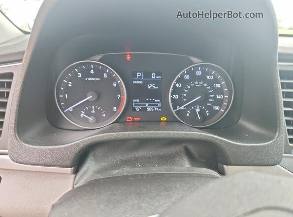 5NPD84LF5HH154106 2017 HYUNDAI ELANTRA Silver Հետևի նստատեղերի տեսք