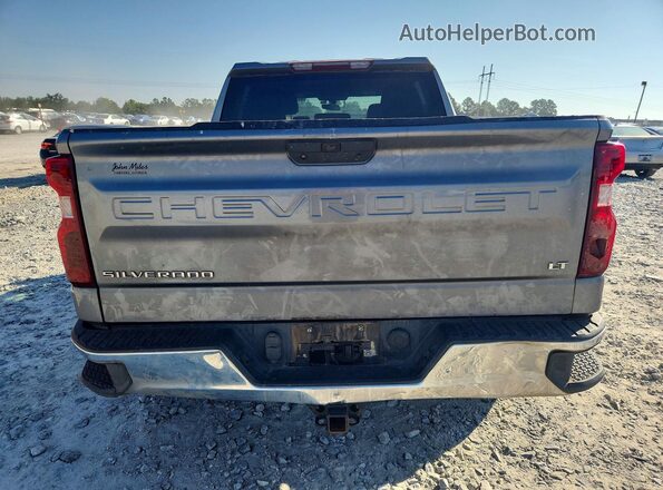 3GCPWCED7KG148459 2019 CHEVROLET SILVERADO Gray წინა სალონის ხედი