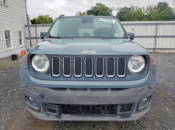 ZACCJBBT8GPD28347 2016 JEEP RENEGADE Blue Rear view