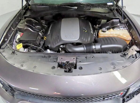 2C3CDXCT9KH738009 2019 DODGE CHARGER Gray Widok deski rozdzielczej