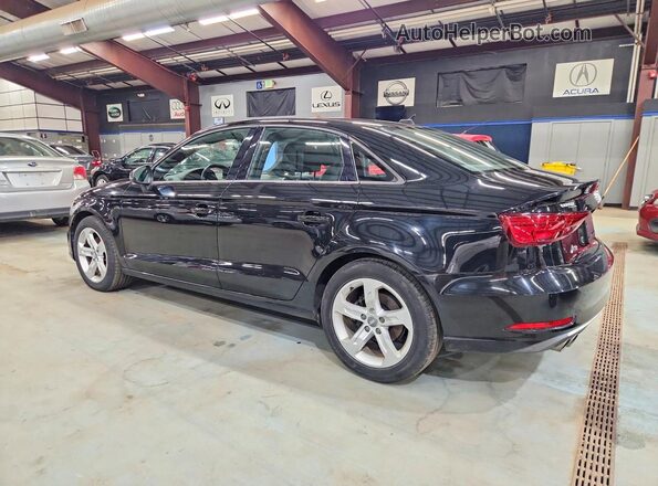 WAUAUGFF8J1040512 2018 AUDI A3 Black Задня права чверть