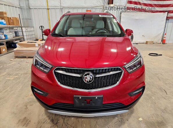 KL4CJGSM8KB763758 2019 BUICK ENCORE Бордовый Вид сзади