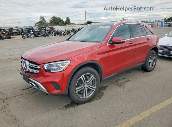 W1N0G8EB1LF816536 2020 MERCEDES-BENZ GLC-CLASS Red უკანა მარცხენა