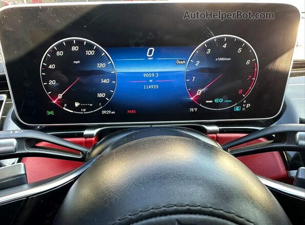 W1K6G7GB1NA111654 2022 MERCEDES-BENZ S Black Vista interior delantera