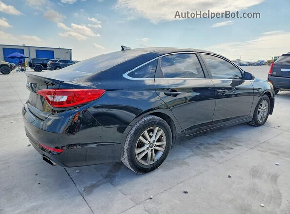 5NPE24AFXHH537290 2017 HYUNDAI SONATA Black წინა მარჯვენა