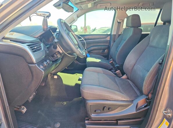 1GNSKDEC1JR221480 2018 CHEVROLET TAHOE Gray Вид панелі приладів