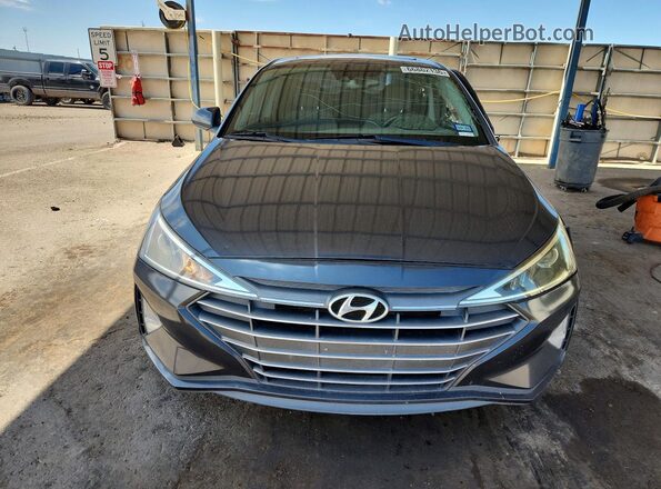 5NPD84LF0LH585011 2020 HYUNDAI ELANTRA Gray Հետևի տեսք